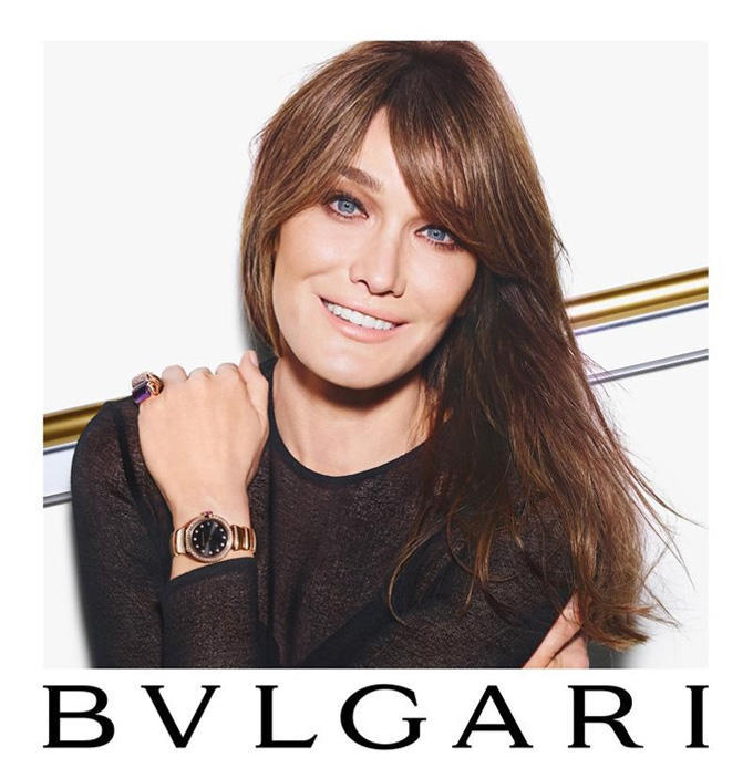 Карла Бруни стала лицом рекламной кампании Bulgari