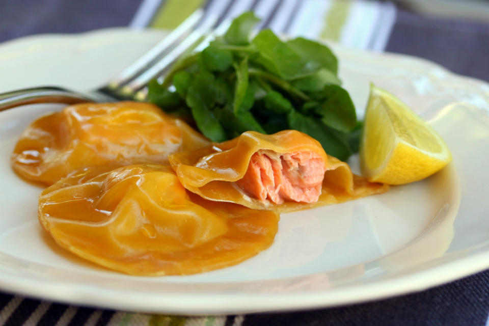 Viva Italia: 7 рецептов равиоли с лососем, тыквой и белыми грибами
