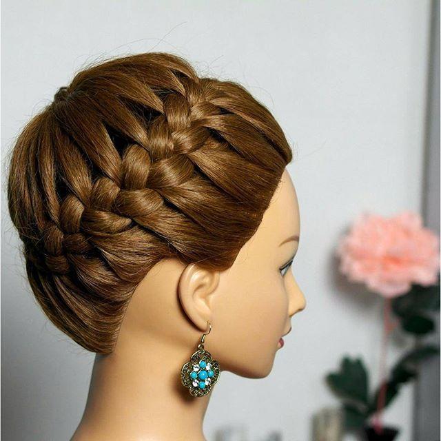 Hairstyle &#8220;Fountain&#8221; in details